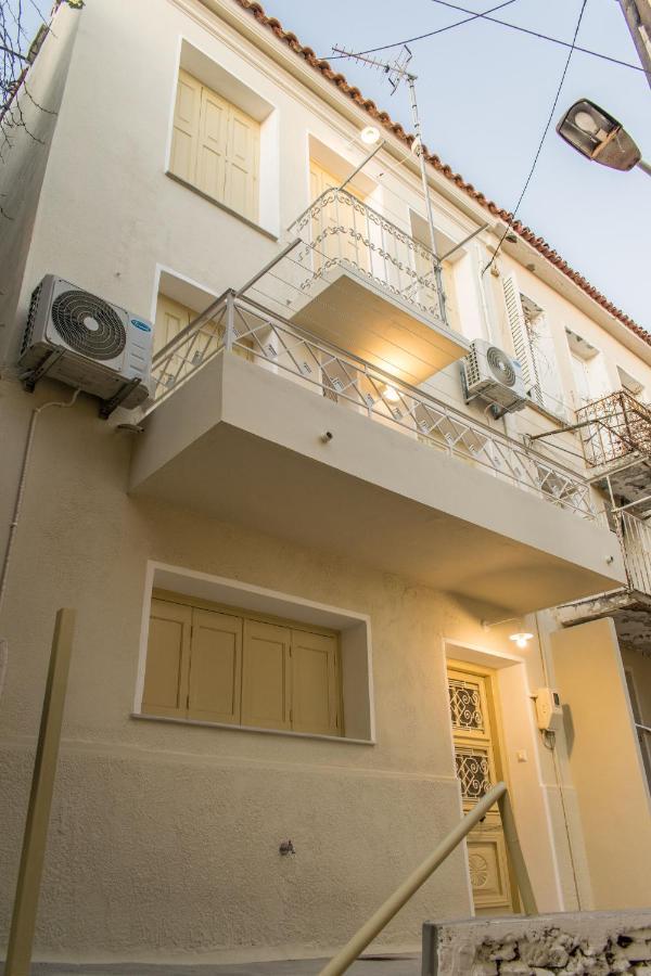 Anthi'S House Center Apartment Plomari ภายนอก รูปภาพ