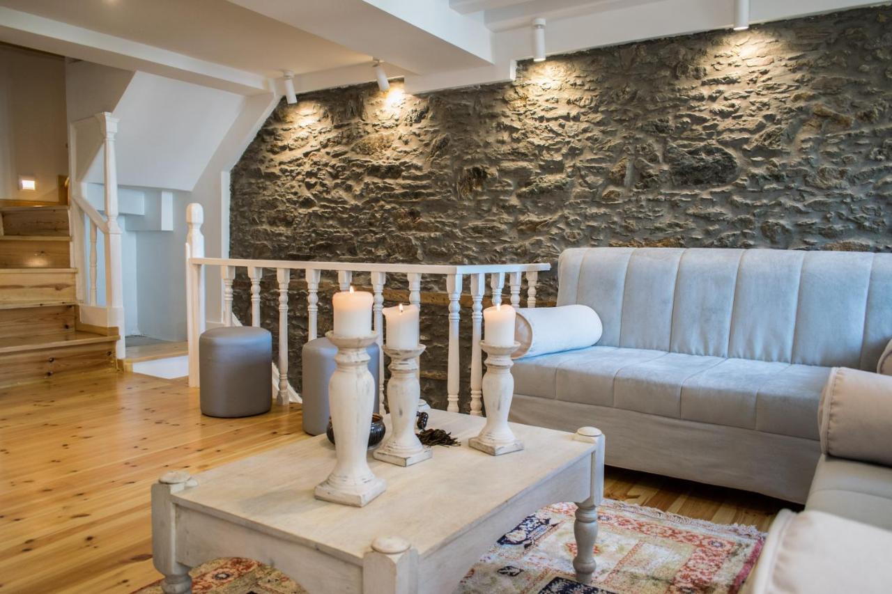 Anthi'S House Center Apartment Plomari ภายนอก รูปภาพ