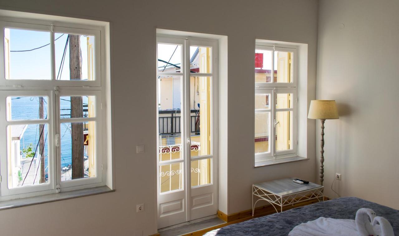 Anthi'S House Center Apartment Plomari ภายนอก รูปภาพ